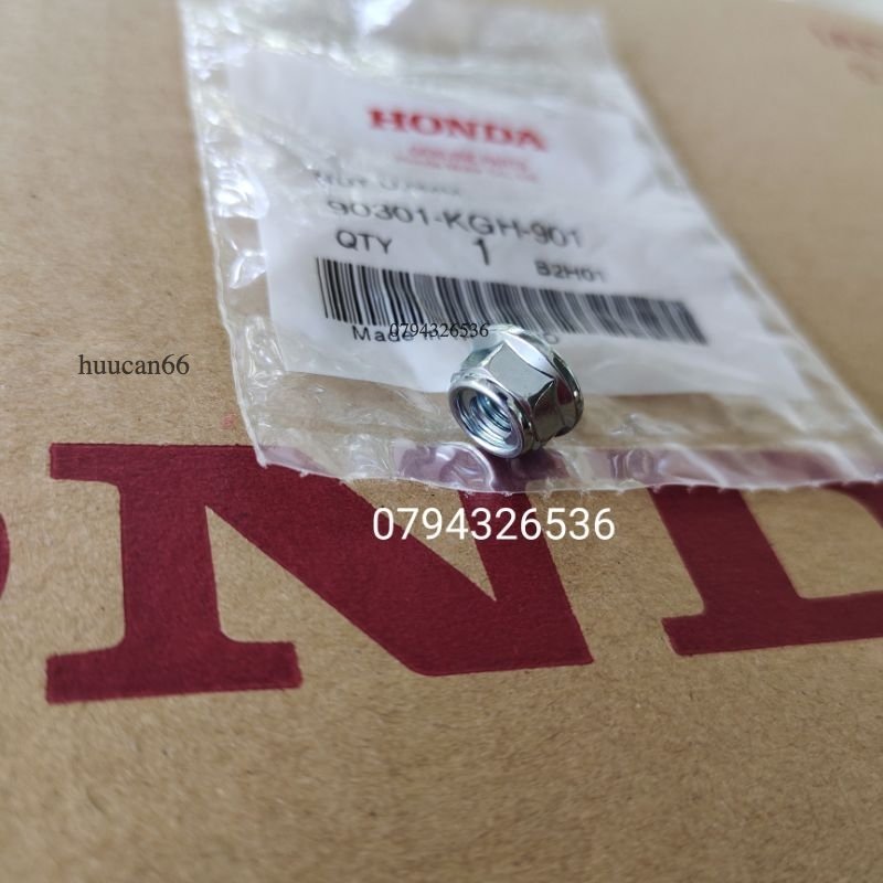 Ốc bắt cái đĩa trước U 6mm chính hãng Honda số lượng 1 Con