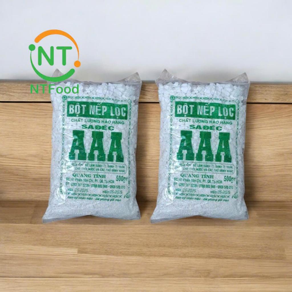 1Kg Bột Nếp Lọc AAA Sa Đéc ( 2 gói 500gr ) - Nhất Tín Food