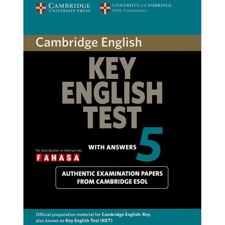 Sách - Cambridge Key English Test 5