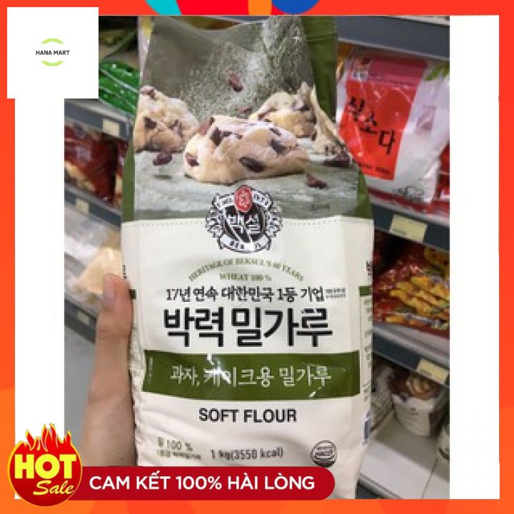 Bột mì beksul hàn quốc loại thượng hạng số 08 làm bánh bông lan 2,5kg