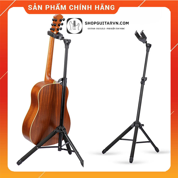 Chân treo đàn guitar đứng cao cấp chắc chắn - Tay kẹp tự động giữ cần đàn - Shop Guitar VN Store