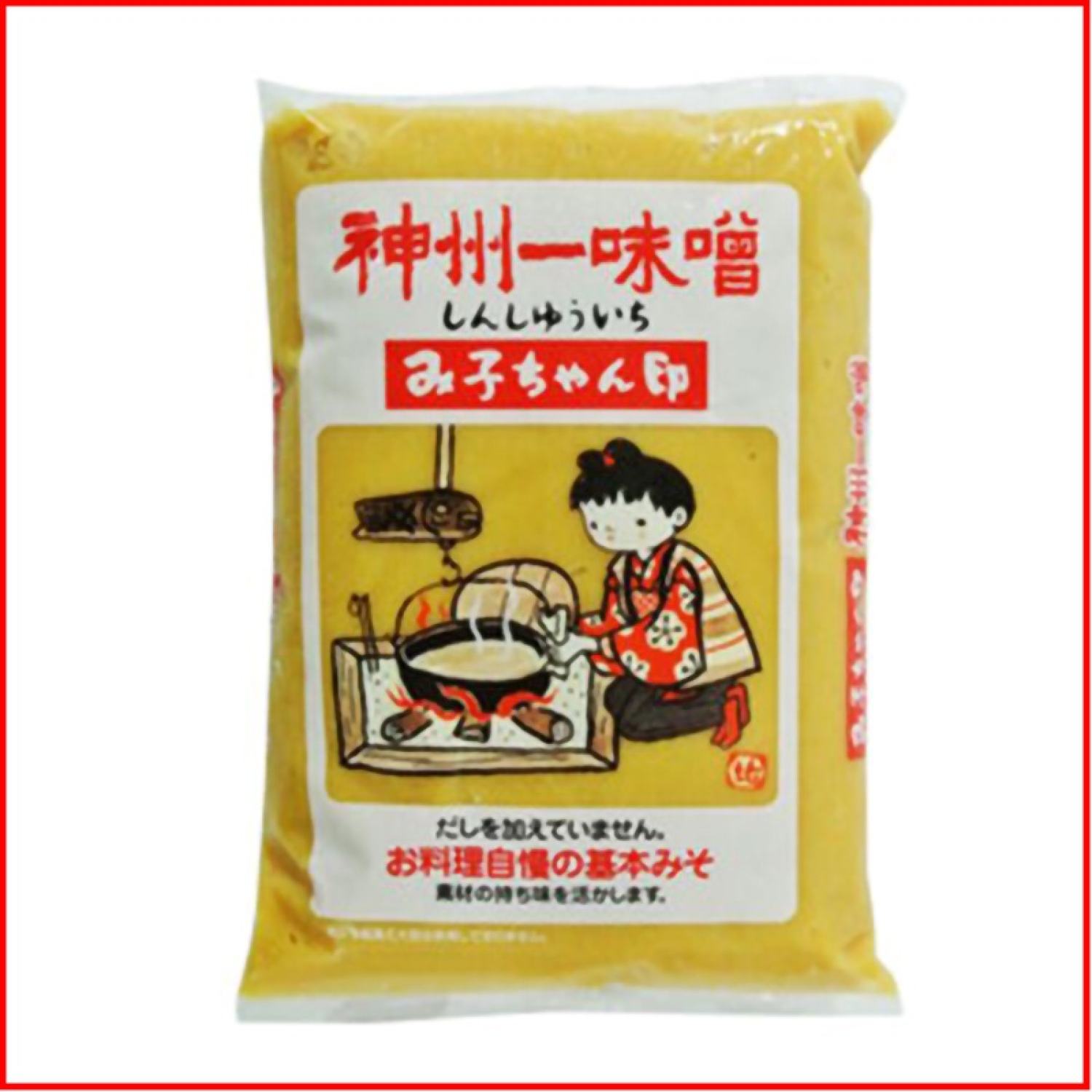 Tương Nhật gia vị truyền thống Mokochan Miso 1kg (Vàng)