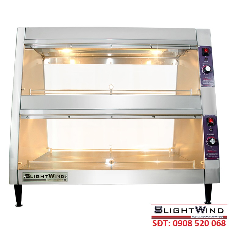 Thiết bị giữ nóng thức ăn 2 tầng SWHC