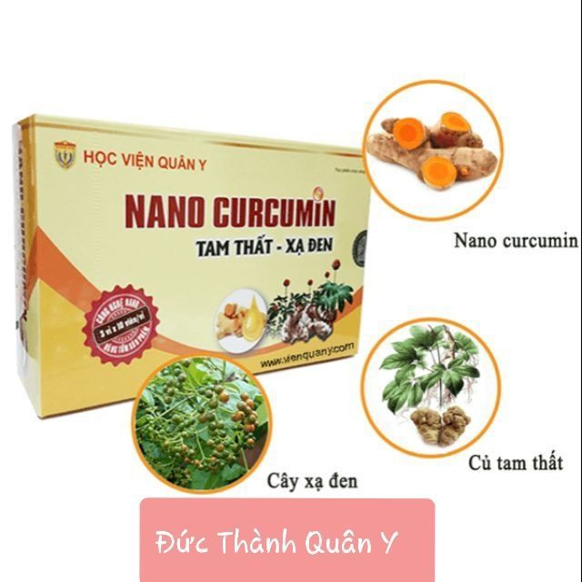 [  ] Nano Curcumin Tam Thất Xạ Đen Học Viện Quân Y