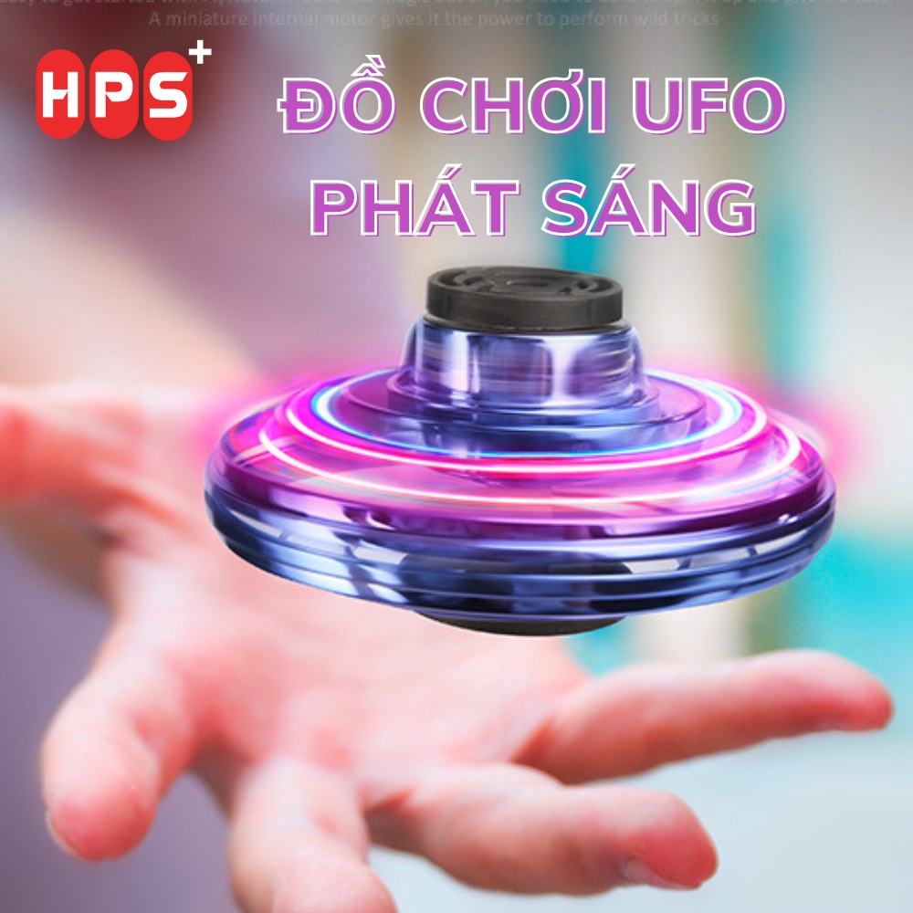 Đồ chơi đĩa bay UFO phát sáng dành cho bé