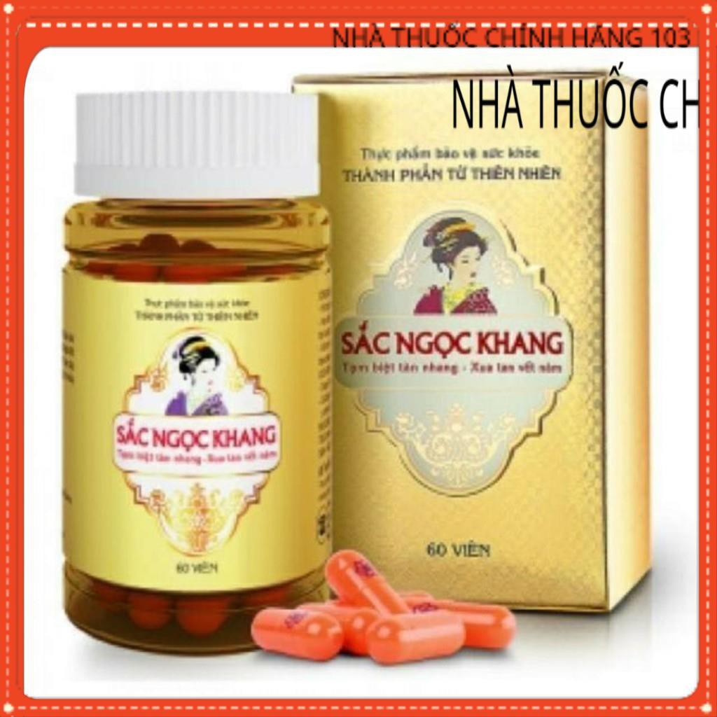 Viên uống Sắc Ngọc Khang lọ 60v, cam kết sản phẩm đa dạng, chất lượng cao, đảm bảo an toàn về sức khỏe cho người sử dụng