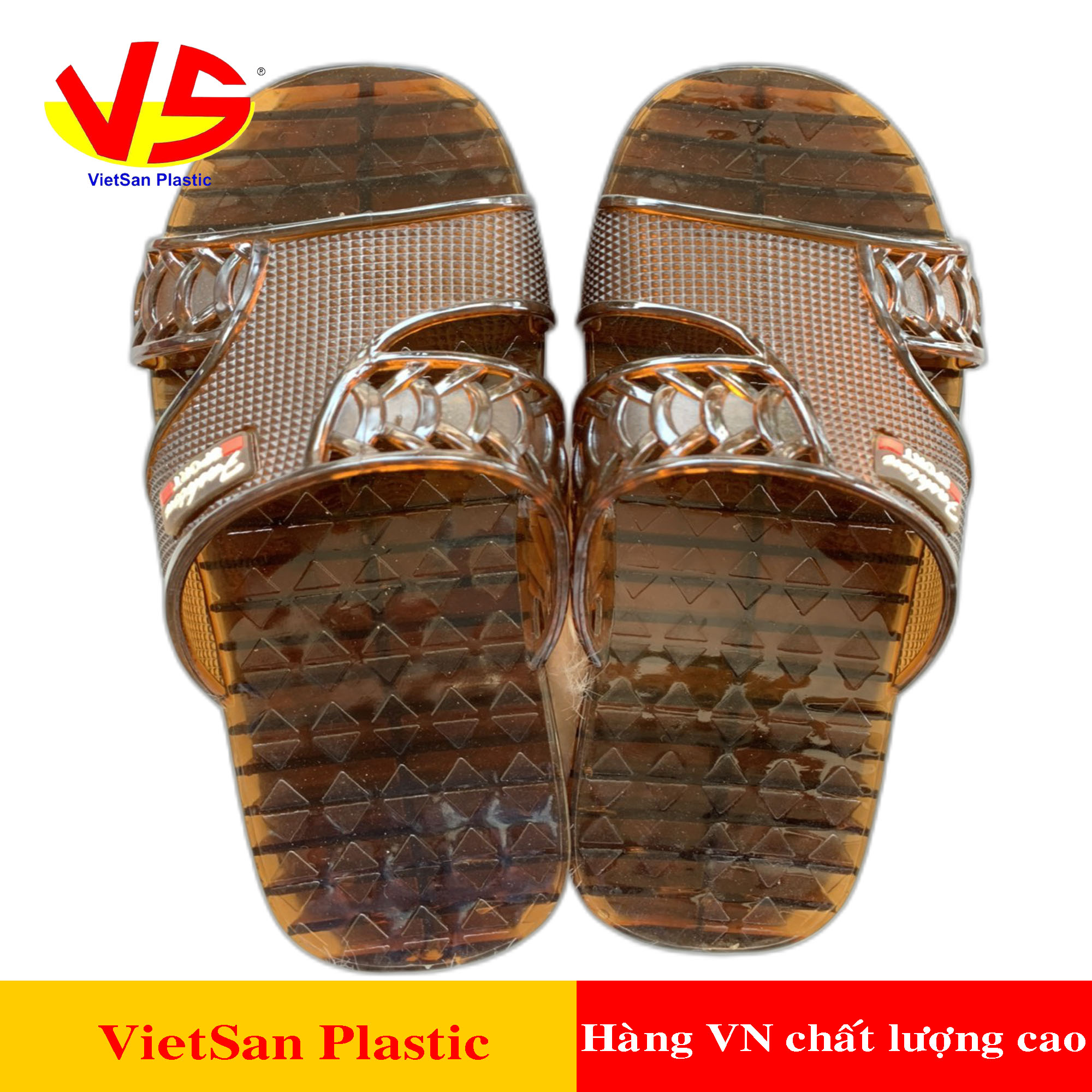 Dép lê nam nhựa nguyên chất