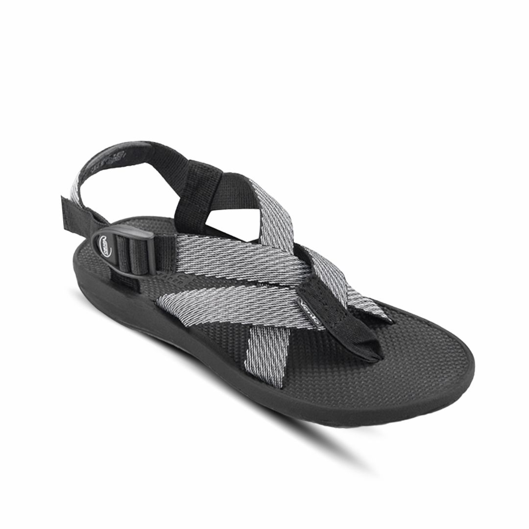 Giày sandal nam quai chéo Vento NV7189G màu xám
