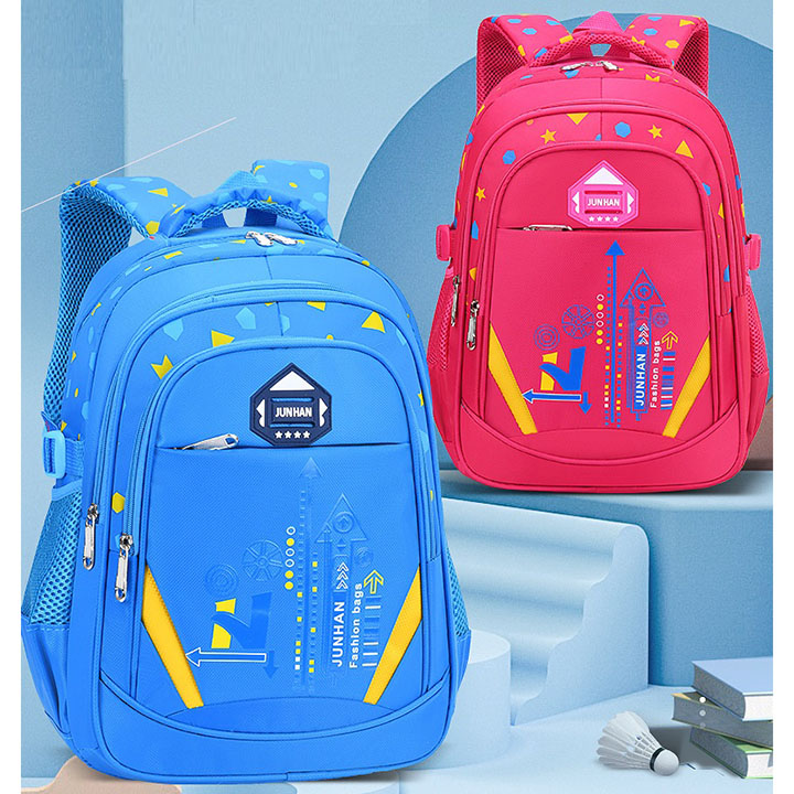 Balo học sinh cấp 1 cho bé trai , bé gái siêu nhẹ chống thấm nước cao cấp size 42cm BALO-50