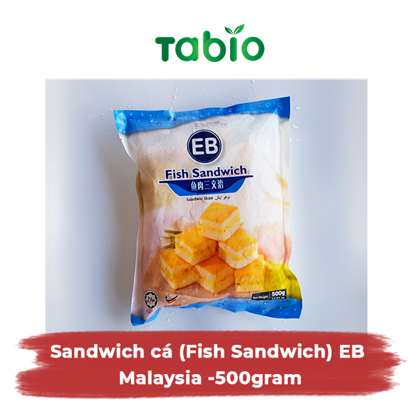 HCM - Sandwich cá (Fish Sandwich) EB - Malaysia -500gram - TABIO