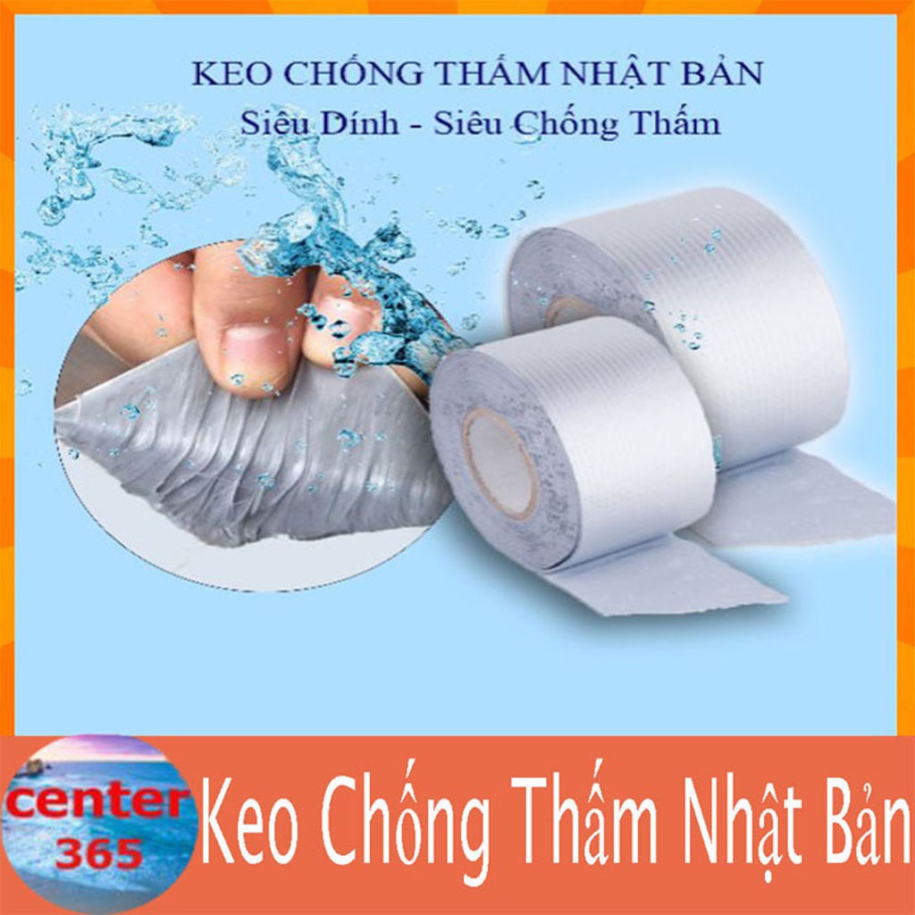 Băng keo chống thấm nước - nhật bản - siêu dính siêu bền siêu chống thấm nước