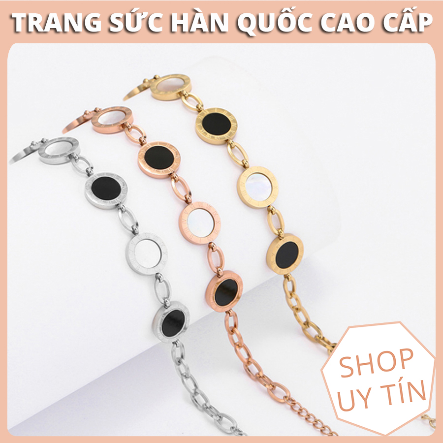 Lắc tay, vòng tay titan số la mã