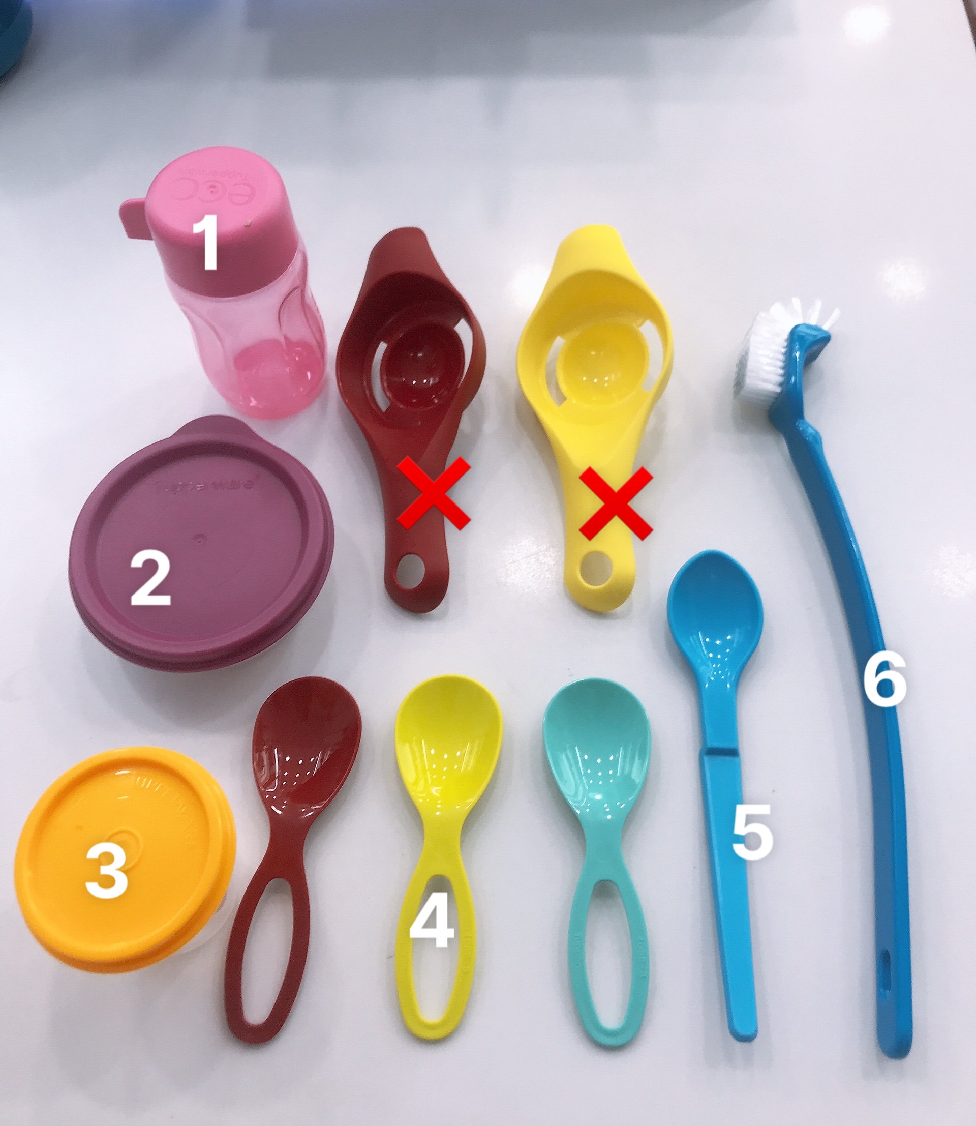 TUPPERWARE OFFICIAL STORE - MUỖNG GIA VỊCHÀ NẮP BÌNH ECO 90ML HỘP NHỎ (1 cái) Lazada CHÍNH HÃNG 100%