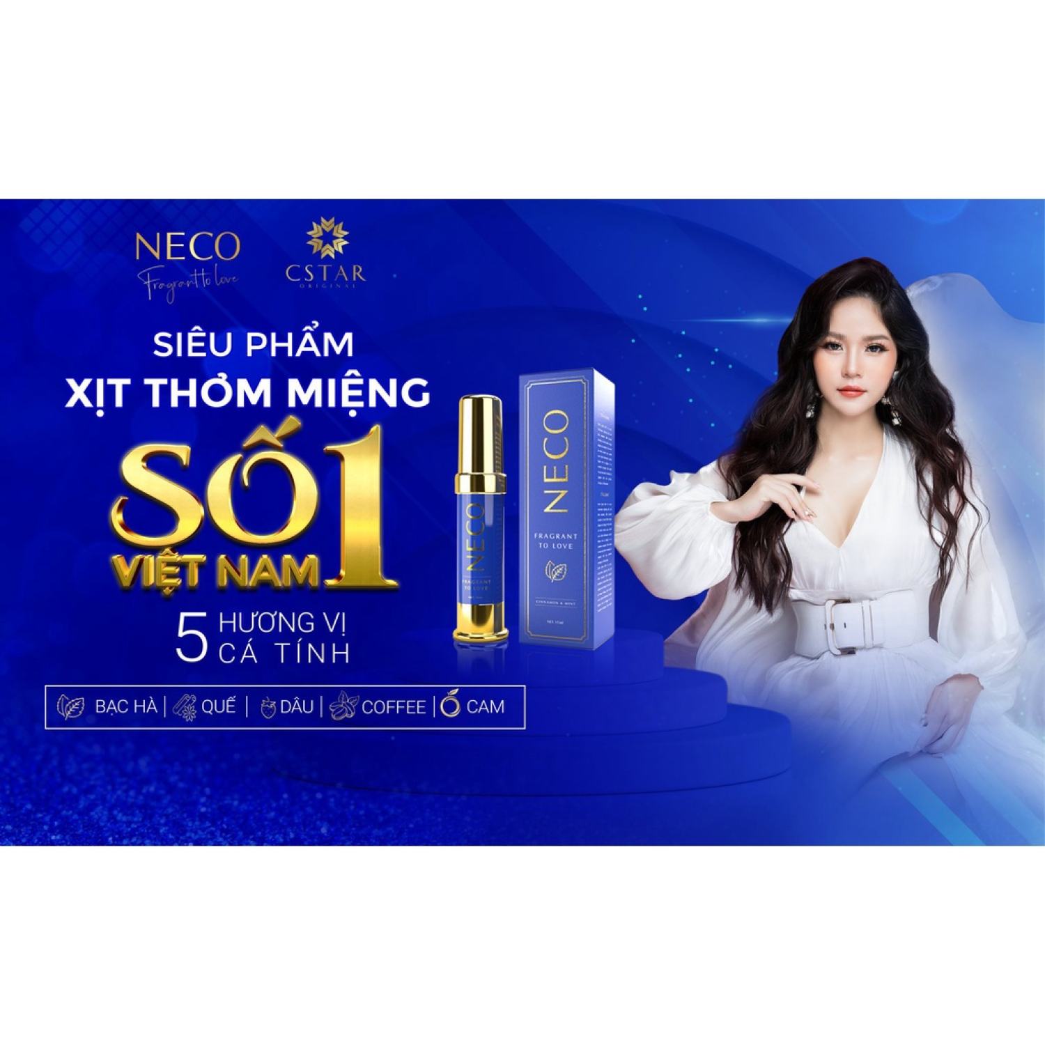 Xịt thơm miệng neco