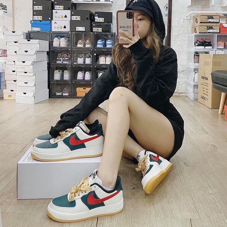 Giày Sneakers Air Force 1 Gucci Cao Cấp Full Size Nam Nữ Hottrend