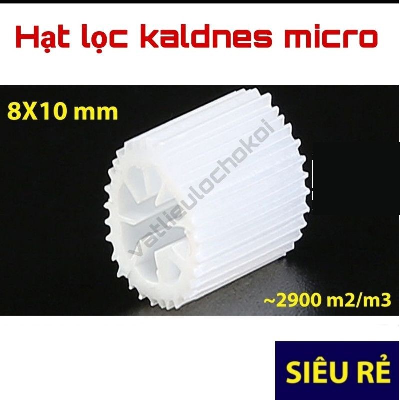 Hạt lọc Kaldnes micro 500g, đệm vi sinh (kanet) - vật liệu lọc nước