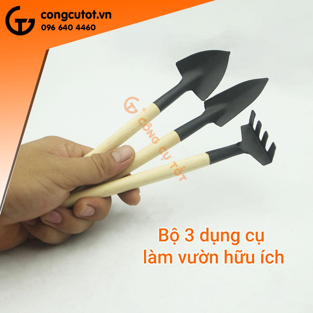 Bộ cuốc xẻng mini trồng cây cảnh