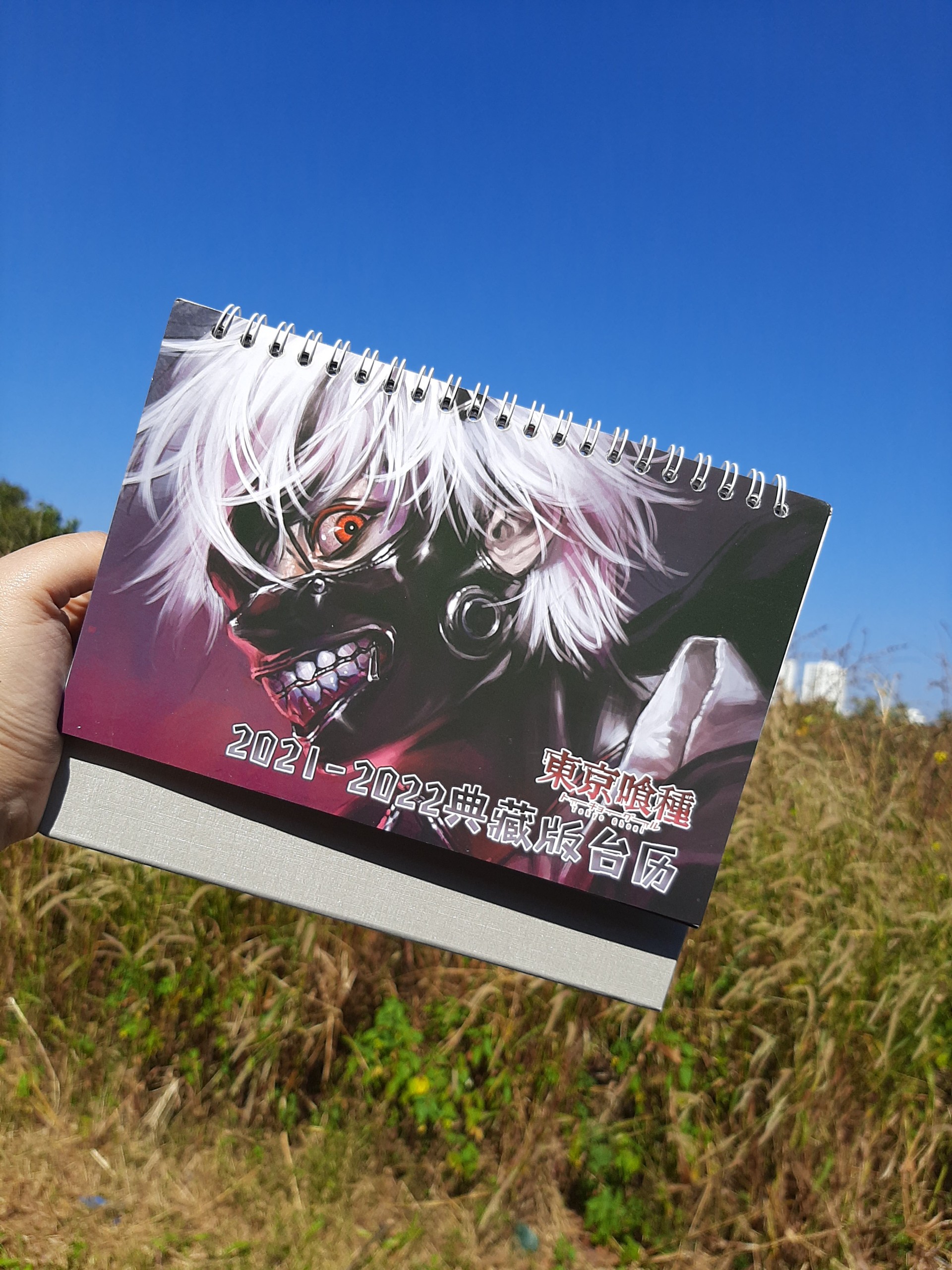 [New] Lịch 2021 - 2022 Anime - Lịch Tokyo Ghoul - Kaneki Ken - Lịch để bàn - Baystore