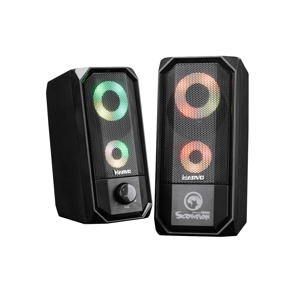 Loa marvo sg 265 led đen