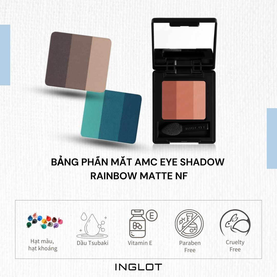 Phấn Mắt Dạng Lì Eye Shadow Rainbow Matte NF Inglot