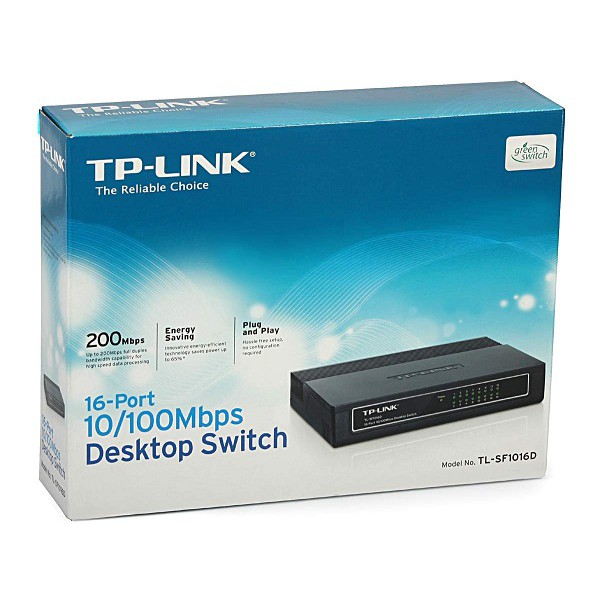 Hub mạng tplink sf-1016d rj45 16 cổng 16 port