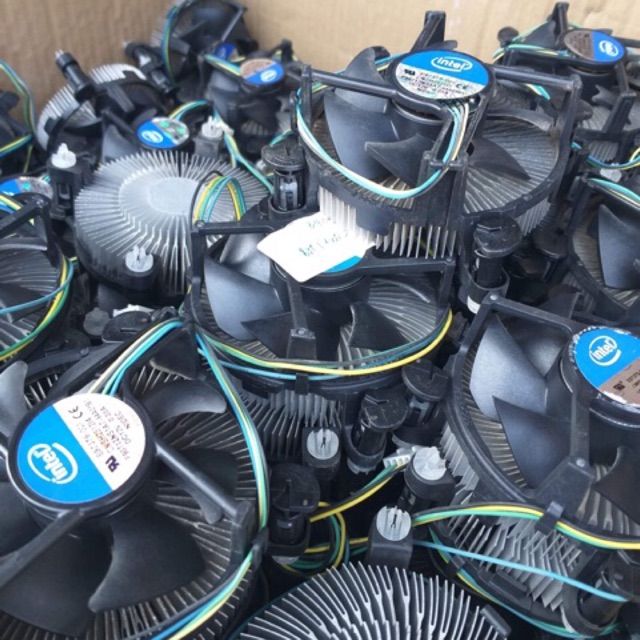 Fan cũ tháo máy socket 1155 cho máy pc để bàn - vpmax