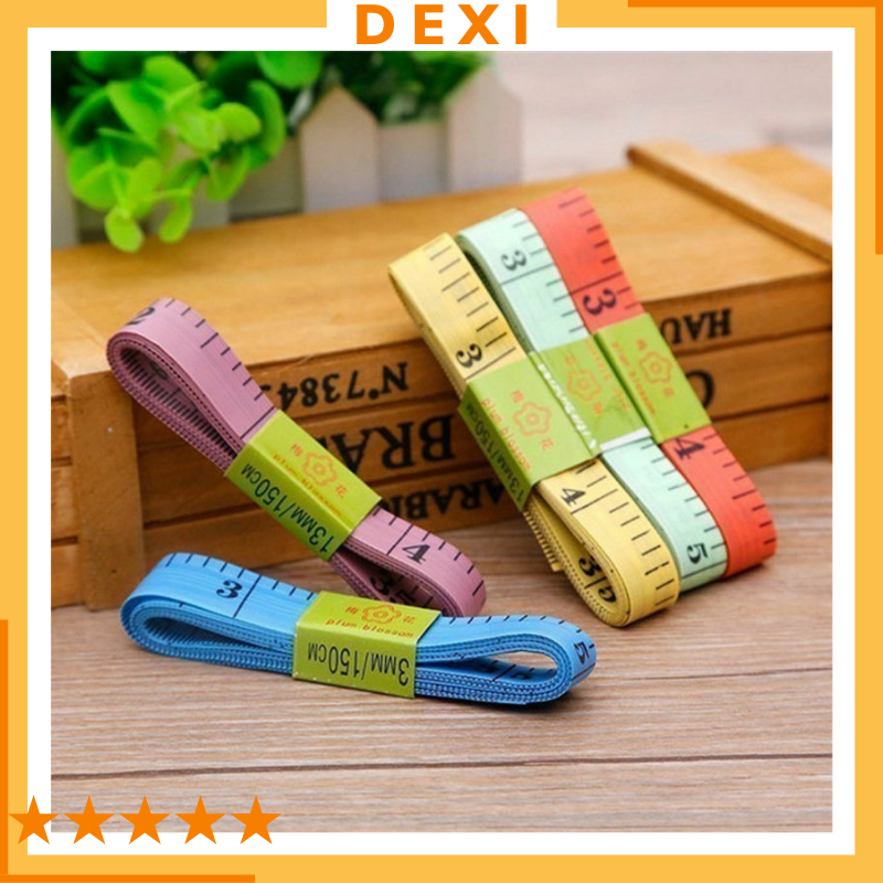 Thước dây đo eo dài 1m5 nhiều màu sắc