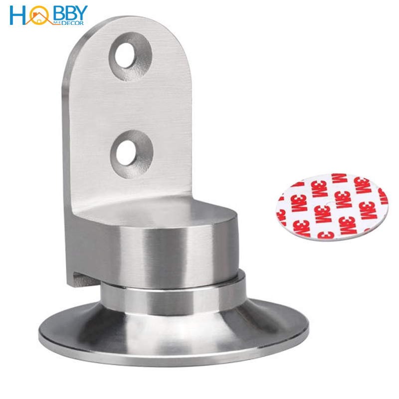 Chặn cửa chống va đập nam châm gắn sàn nhà inox 304 Hobby Home Decor CC5