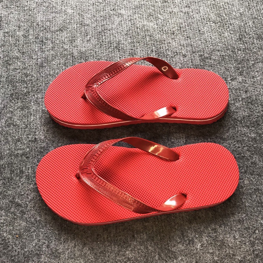 Dép lào dép xốp khách sạn các size 36 đến 43 màu đỏ
