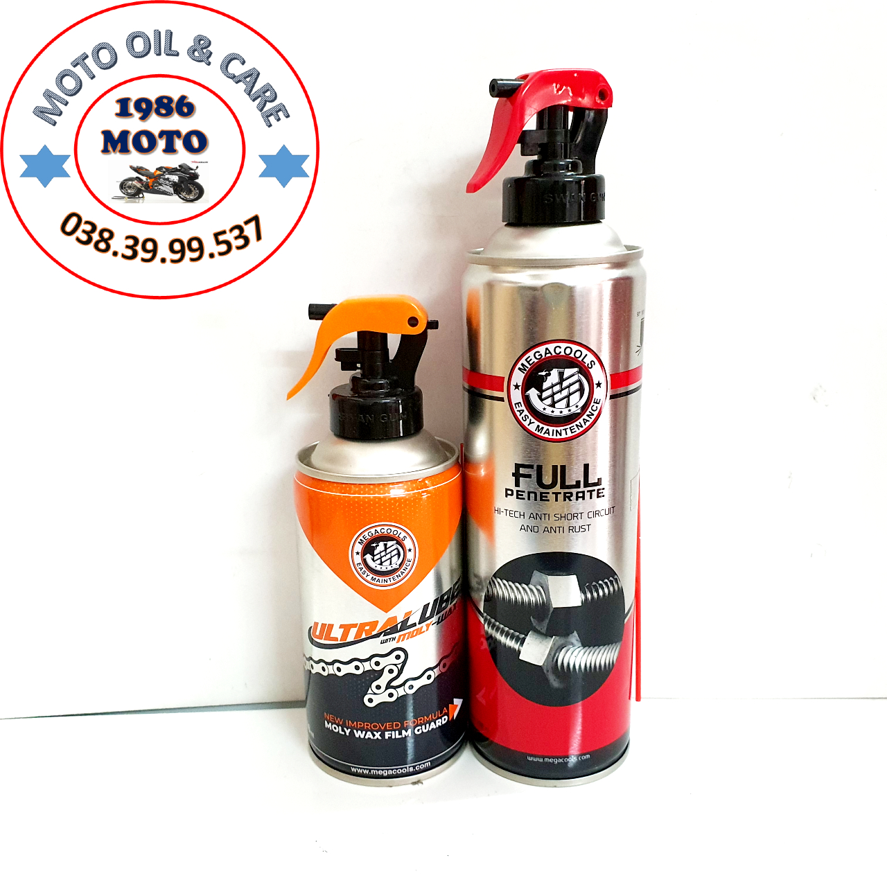 [HCM]COMBO DƯỠNG SÊN CAO CẤP MEGACOOLS ULTRALUBE 300ML+RỬA SÊN MEGACOOLS 500ML