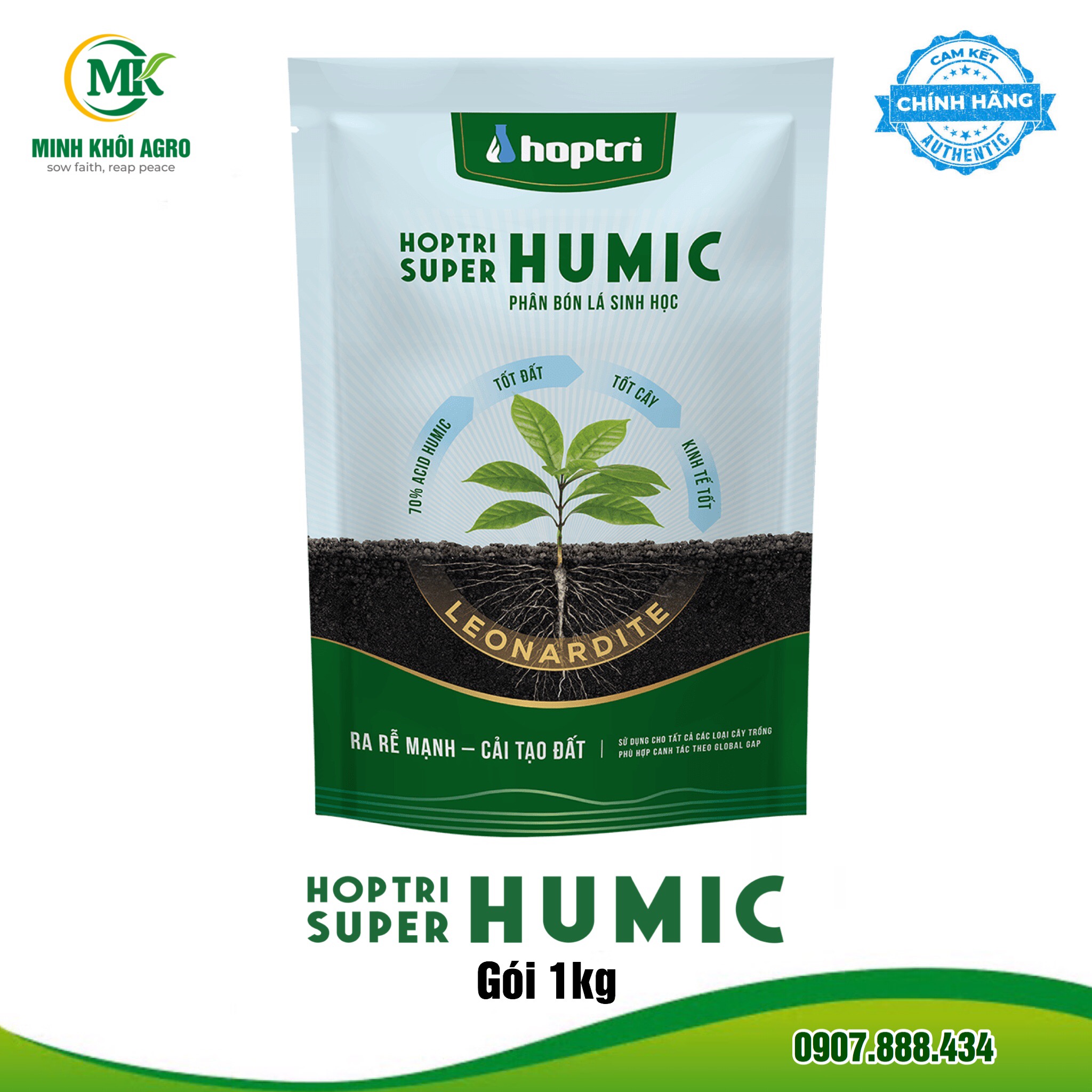Phân bón sinh học hợp trí super humic | phân bón 3 tốt