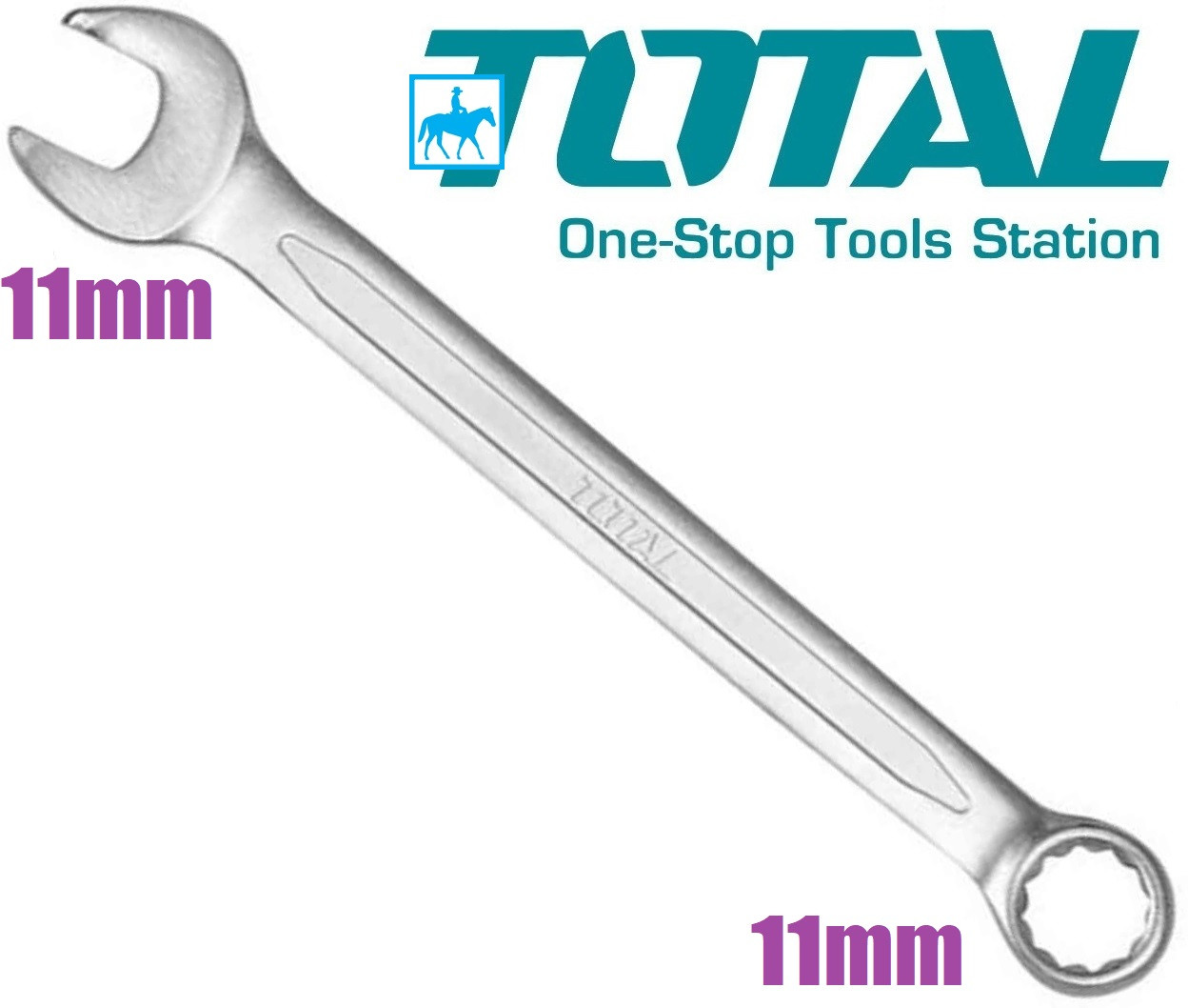 Khóa 11 cờ lê vòng miệng 11mm dài 152mm crv total chính hãng tcspa111 - tcspa111 cam kết hàng đúng mô tả chất lượng inbox shop để được tư vấn thêm