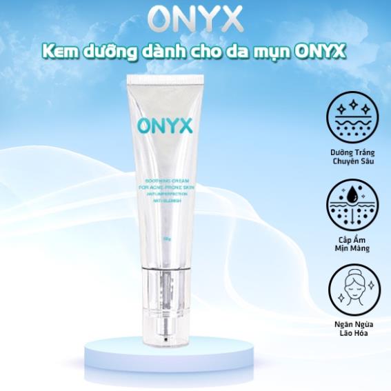 Kem dưỡng dành cho da mụn ONYX Cosmetics - Giúp Giảm Thâm Giảm Mụn Dưỡng Ẩm Làm Sáng Da Soothing Cream