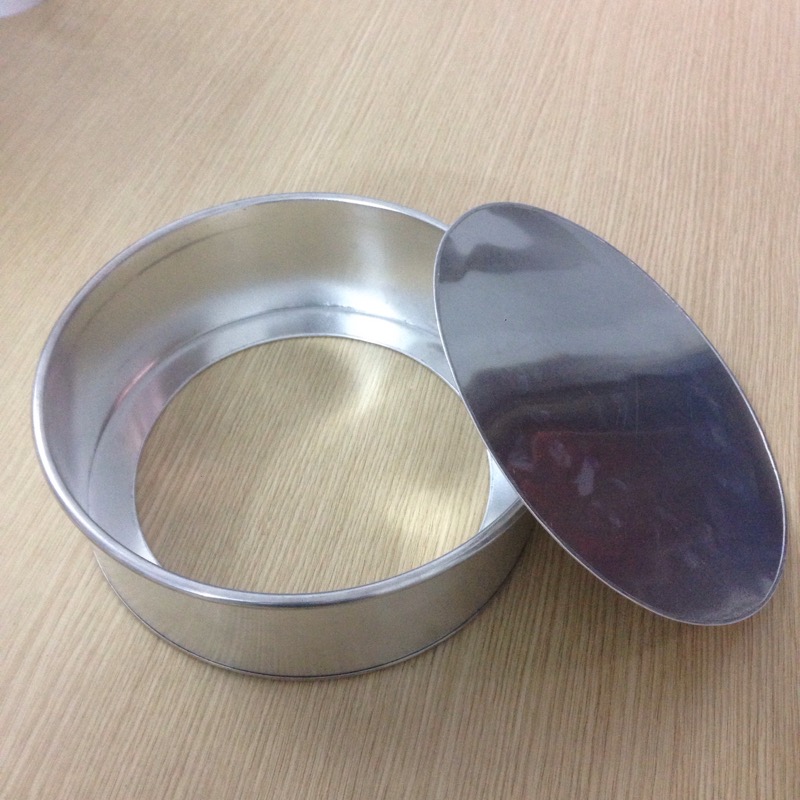 Khuôn tròn nhôm đáy rời 8*14cm