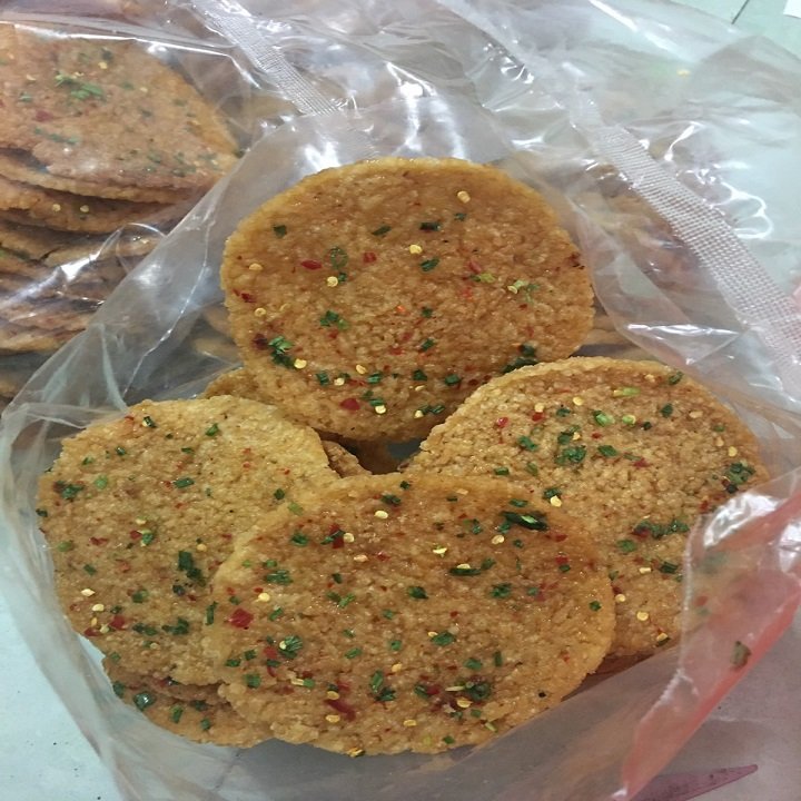 500 gram cơm cháy chiên mắm hành loại 1, đậm đà giòn rụm