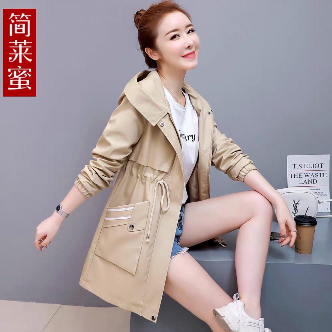 ÁO KHOÁC KAKI NỮ FORM DÀI 2 LỚP CỰC ĐẸP