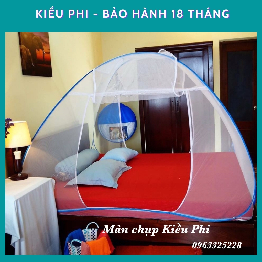Màn chụp tự bung kiều phi đỉnh chóp 1m2x2m 1m6x2m 1m8x2m 2m2x2m - mùng chụp tự bung việt cao cấp giá tận xưởng, cam kết chất lượng bảo hành 18 tháng
