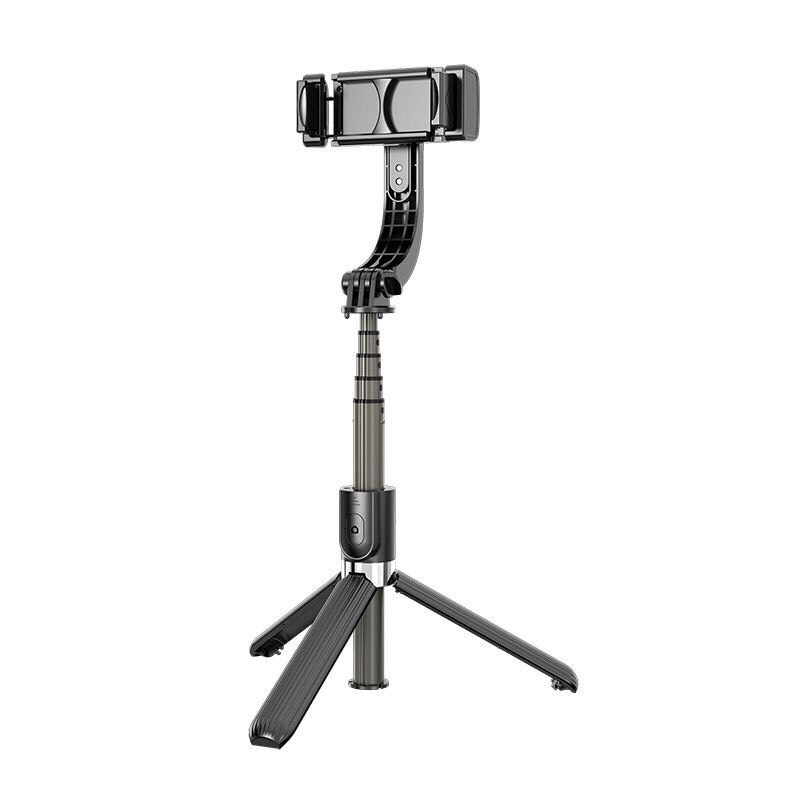 Gậy chụp ảnh Gimbal chống rung quay Video chuyển động cho Livestreamer vloger - L08 -  Tripod 3 chân chắc chắn, xoay 360 độ