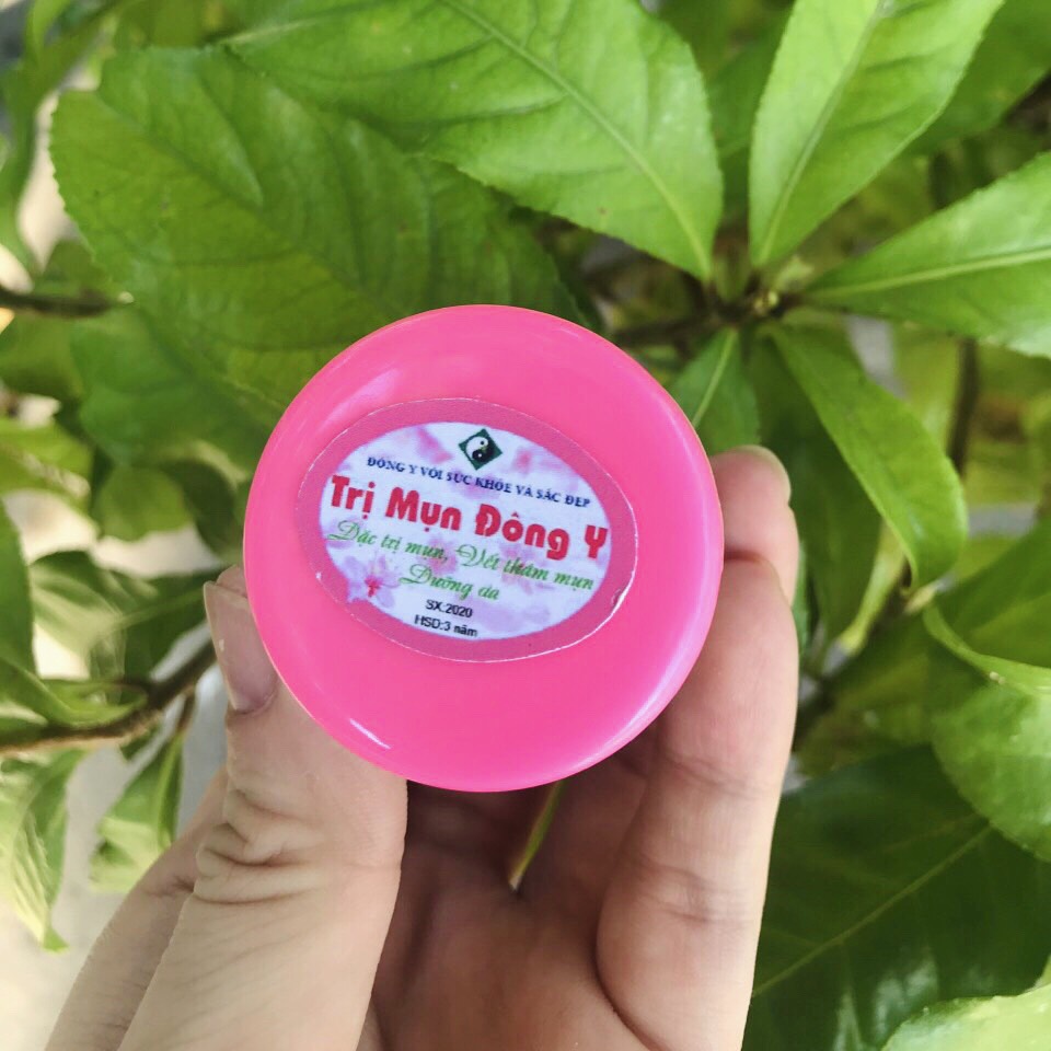 Kem mụn Đông Y Hoa Đào lọ lớn (Tặng mặt nạ dưỡng da)