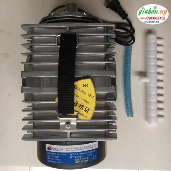 Máy bơm thổi sủi khí oxy resun aco008 aco 008