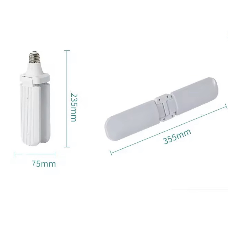 Đèn led 2 cánh quạt 24w sáng trắng