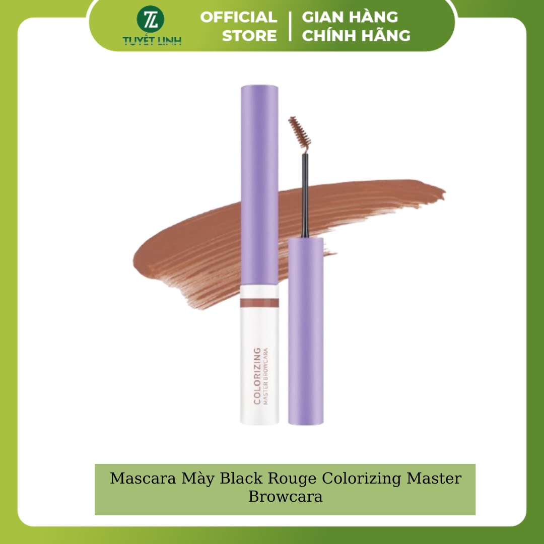 Mascara Mày Bên Màu Siêu Xinh Black Rouge Colorrizing Master Browcara