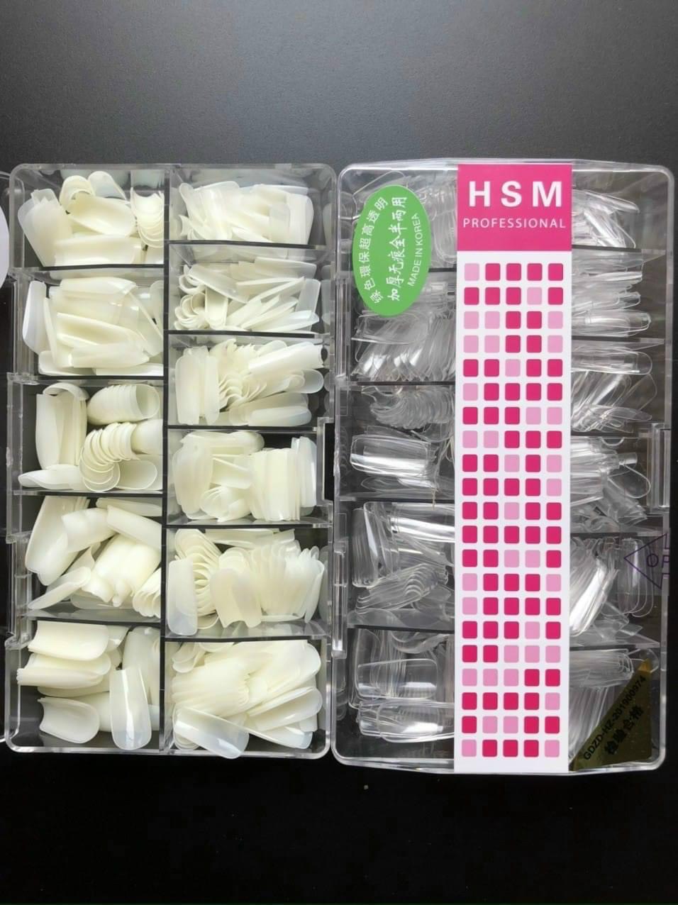 Móng up trơn hsm from đẹp ,size từ 0-9 - mini nails