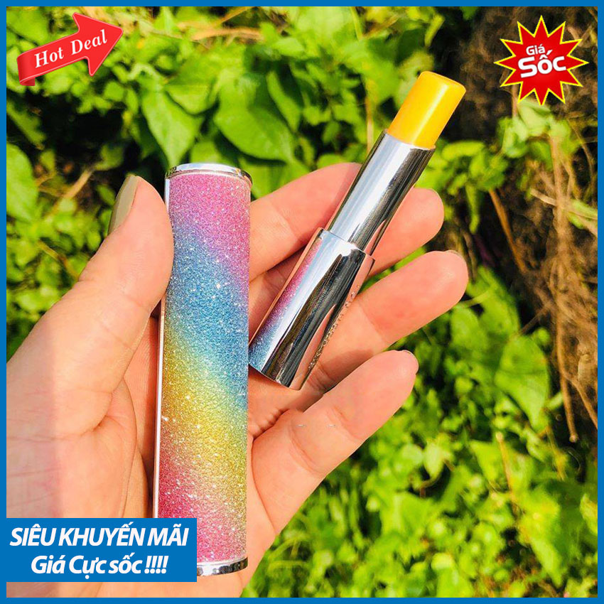 [HÀNG MỚI VỀ] Son Dưỡng Môi Cầu Vồng YNM Rainbow Honey Lip Balm; Dưỡng Ẩm Tối Ưu Cho Đôi Môi Giúp Môi Căng Mọng, Hồng Hào; Bảo Vệ Môi Khỏi Bị Khô; Giữ Môi Mềm Mại Mịn Màng Không Vết Nứt