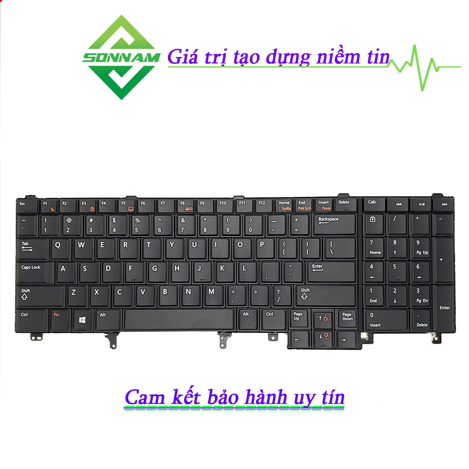 Bàn Phím Laptop Dell Latitude E6520 E6530 E5520 E5530