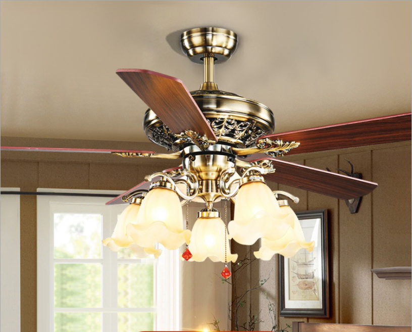 Quạt Trần 5 Cánh Gỗ Có Điều Khiển Từ Xa, Có Đèn LED, Động Cơ DC 6 Cấp Độ Gió Cực Mát Phù Hợp Mọi Không Gian Nhà Bạn [Bảo Hành 5 Năm]