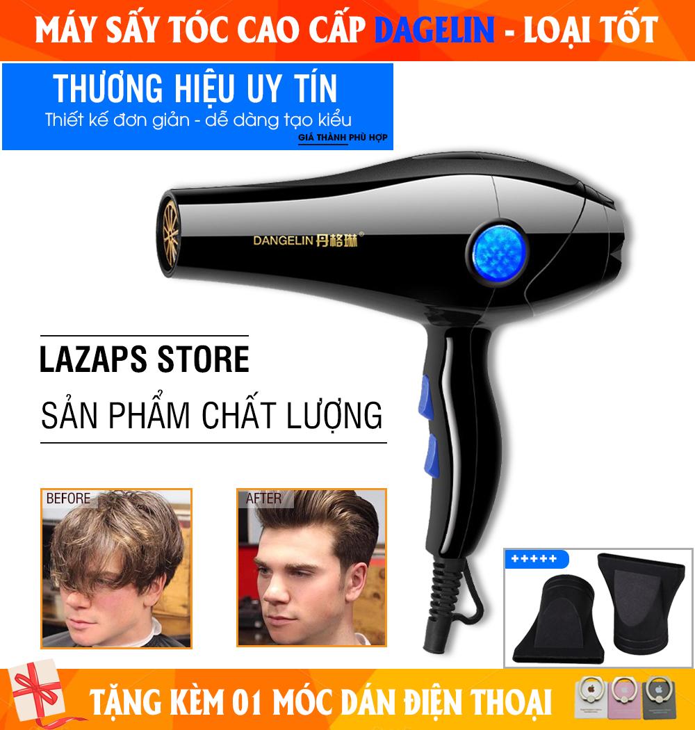 Máy Sấy Tóc Dành Cho Nam Nữ, Máy Sấy Tóc, Máy Sấy Tóc Dangelin Nhập Khẩu Nguyên Chiếc, Máy Sấy Tóc Cao Cấp - Tích Hợp Hai Chế Độ Sấy Nóng Và Mát, Động Cơ Êm Ái Dễ Sử Dụng  - Giúp Bạn Làm Khô Tóc Nhanh Chóng Và Dễ Dàng Tạo Kiểu!