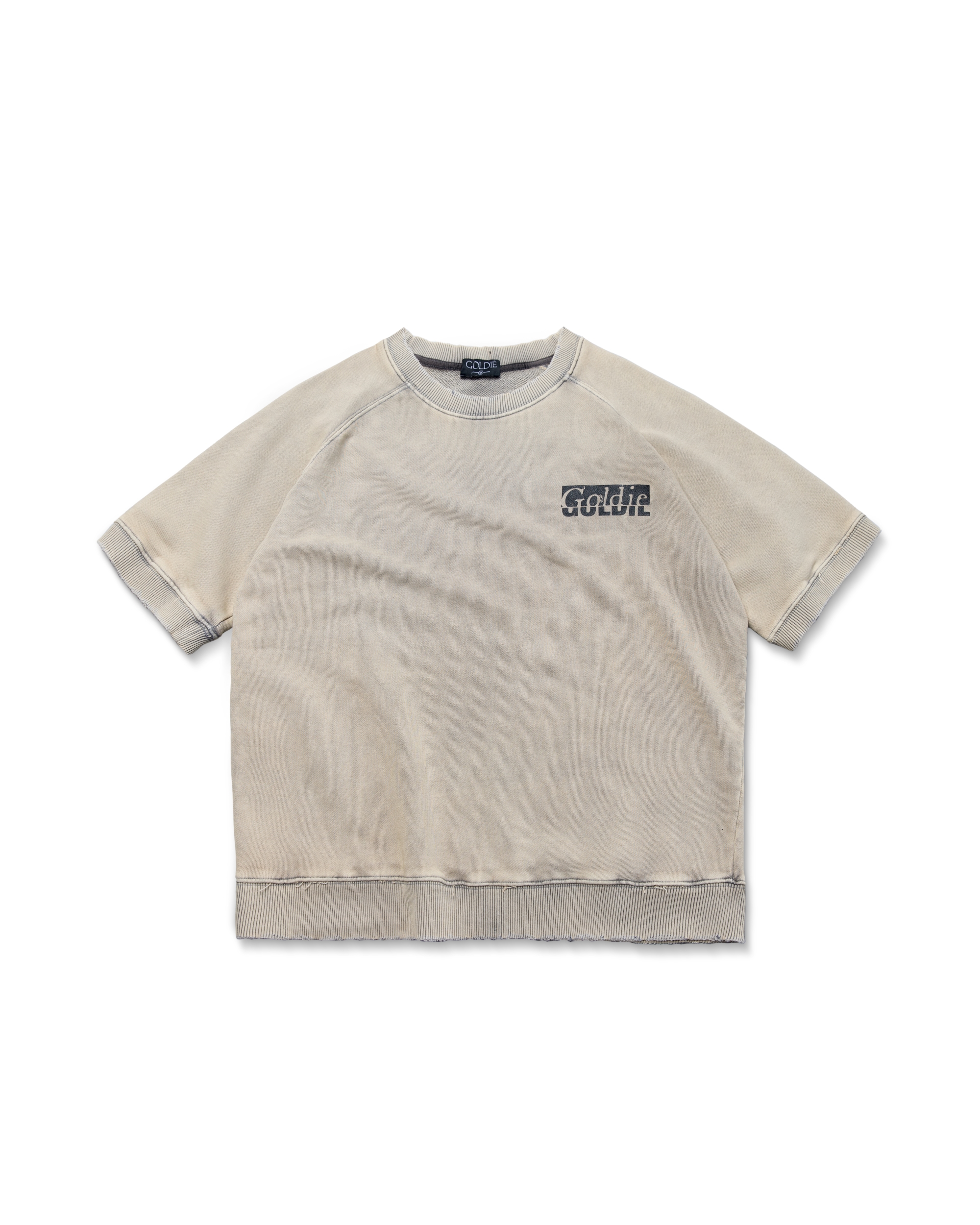 SFTD BEIGE WASHED RAGLAN SHIRT