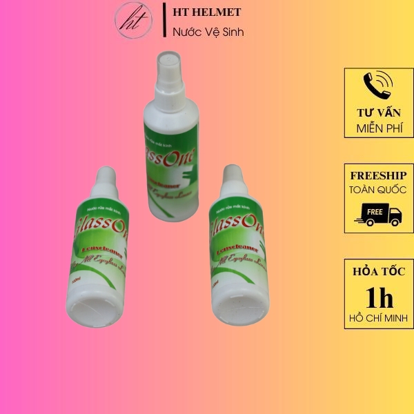 Nước xịt rửa vệ sinh mắt kính chuyên dụng glass one