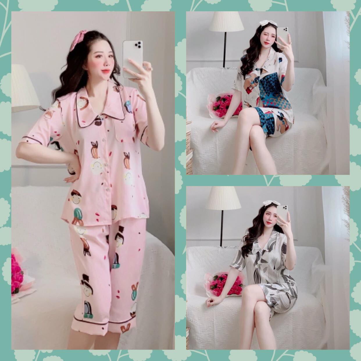 Bộ lửng lụa mango cao cấp